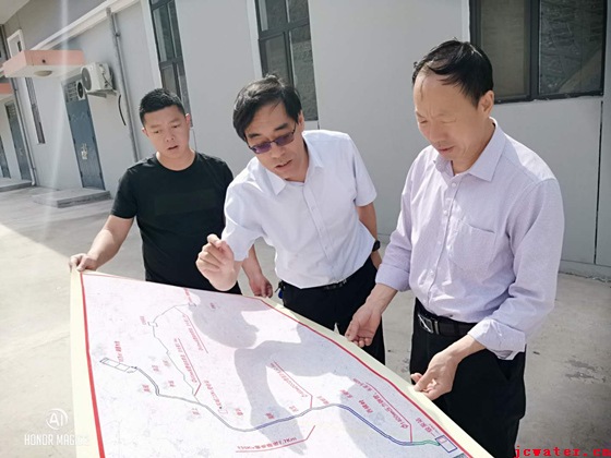 市國投公司黨委委員、紀檢書(shū)記田建明來(lái)我我公司調研